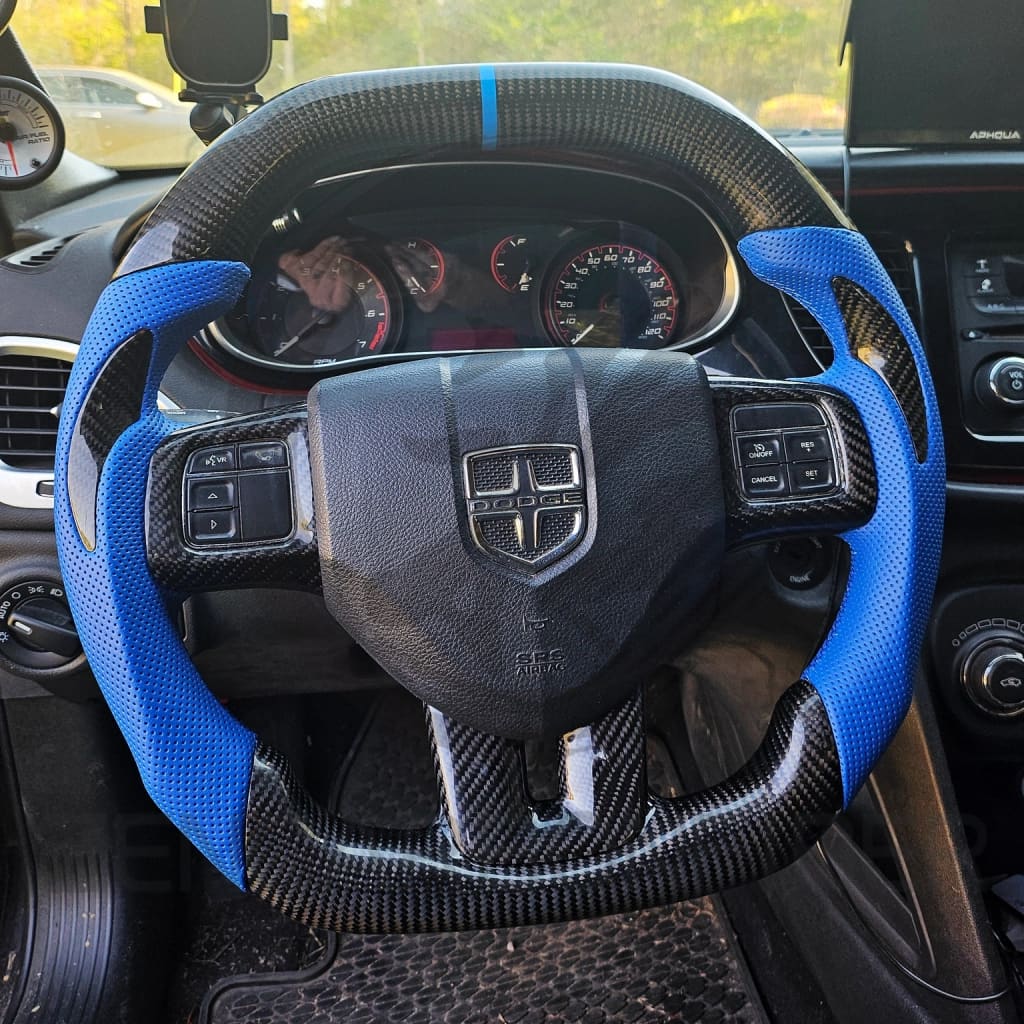 Dodge Dart/Avenger Carbon Fiber Steering Wheel Steering Wheels