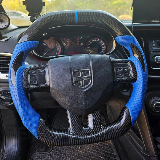 Dodge Dart/Avenger Carbon Fiber Steering Wheel Steering Wheels