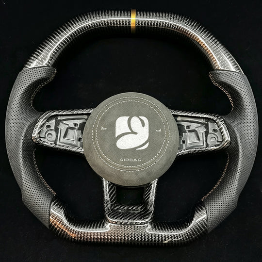 2015-2021 Volkswagen/VW Golf MK7 GTI/R/Jetta GLI Carbon Fiber Steering Wheel
