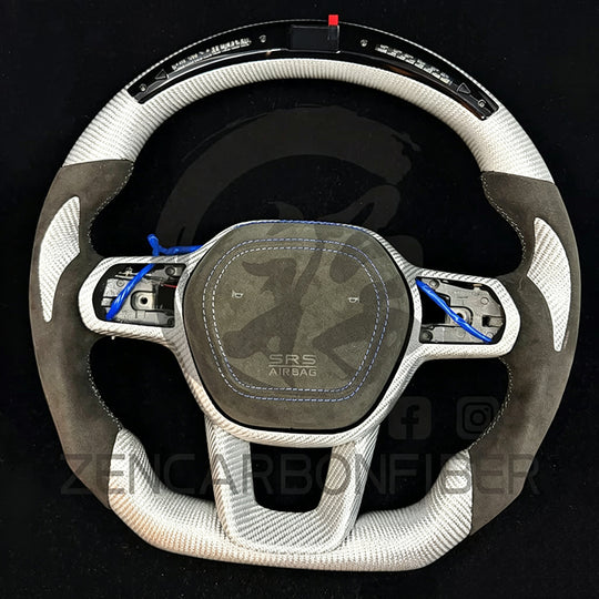 Volante de fibra de carbono del Honda Civic de 11.a generación 2022+