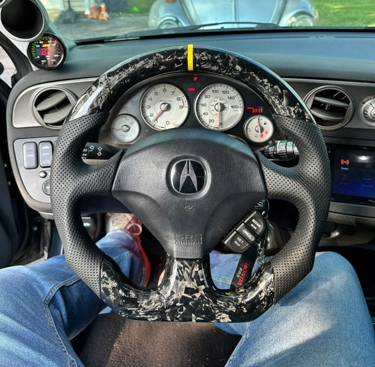Honda S2000/Acura Rsx Carbon Fiber Steering Wheel