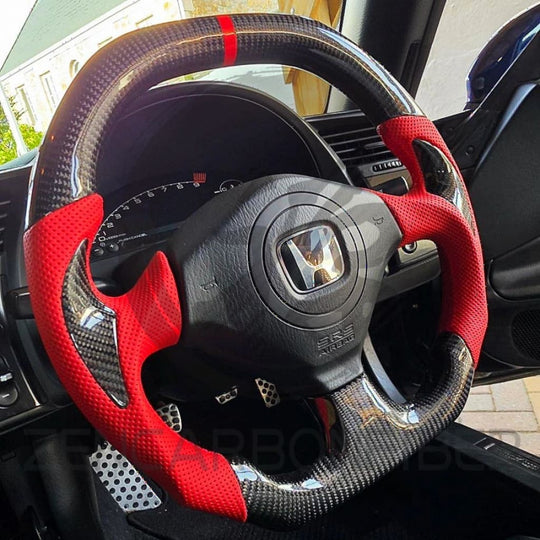 Honda S2000/Acura RSX Carbon Fiber Steering Wheel - Steering Wheels