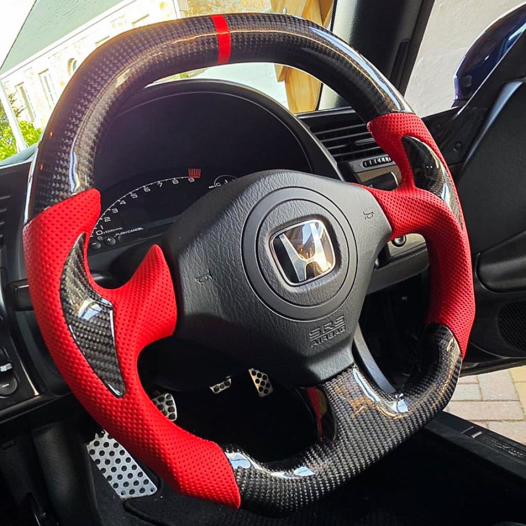 Honda S2000/Acura RSX Carbon Fiber Steering Wheel - Steering Wheels