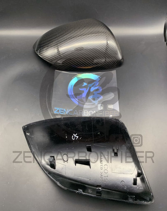 2010-2013 Mazdaspeed3/mazda 3 Carbon Fiber Mirror Caps Replacement