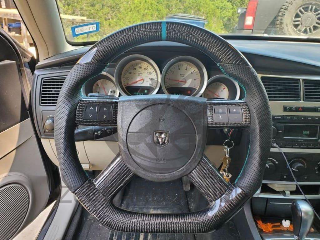 2005-2010 Dodge Charger/challenger/magnum Carbon Fiber Steering Wheel