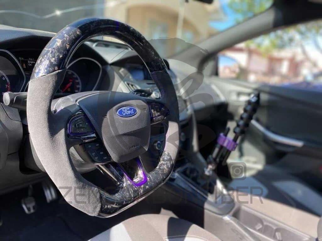 2015+ Ford Focus Carbon Fiber Steering Wheel