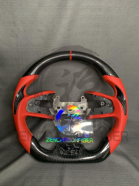 10Th Gen Honda Civic Carbon Fiber Steering Wheel