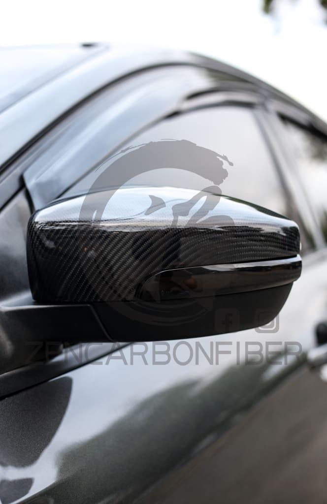 Ford Focus Carbon Fiber Mirror Caps Replacement Focus Parts