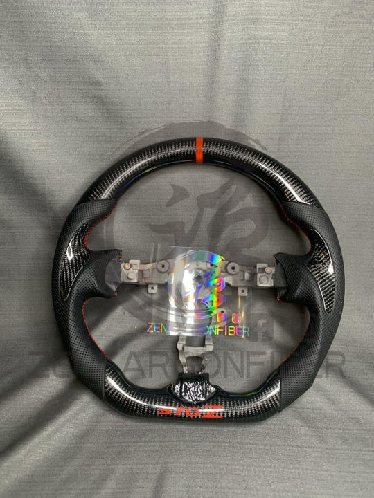 2009+ Nissan 370Z Carbon Fiber Steering Wheel