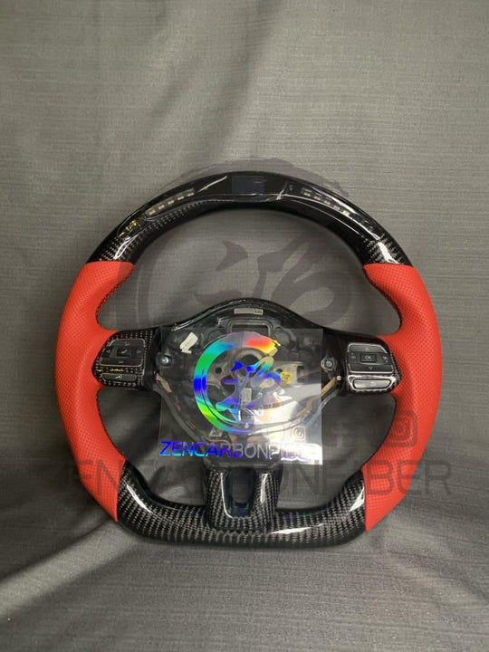 Volkswagen Mk6 Gti/r/jetta Gli Carbon Fiber Steering Wheel