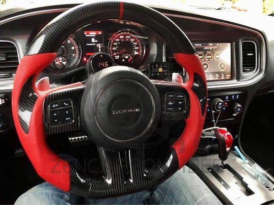 2012-2014 Srt8 Carbon Fiber Steering Wheel