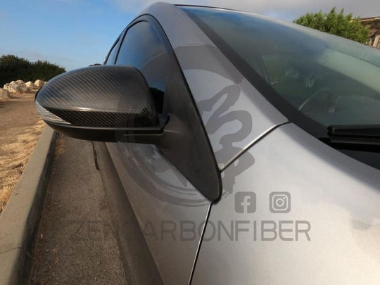 2010-2013 Mazdaspeed3/mazda 3 Carbon Fiber Mirror Caps Replacement