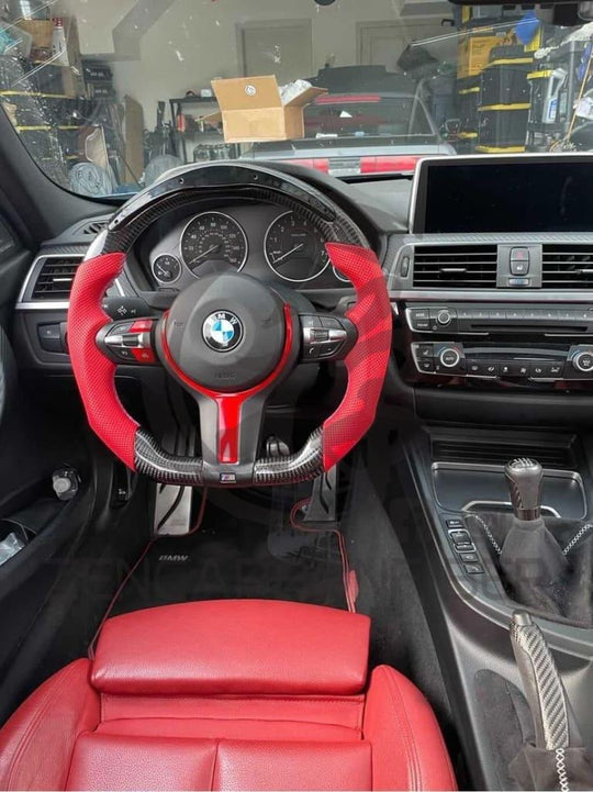 Bmw F30/f80/f90/f10 M-Sport/m2/3/4/5/6 Carbon Fiber Steering Wheel