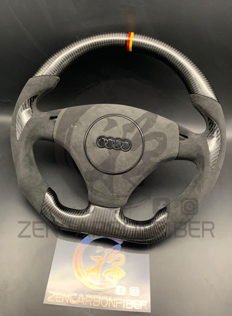 Audi B6 A4/s4/rs4/a6/s6/rs6 Carbon Fiber Steering Wheel