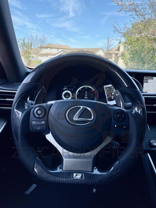 2014+ Lexus 3Is/rc/gsf Carbon Fiber Steering Wheel