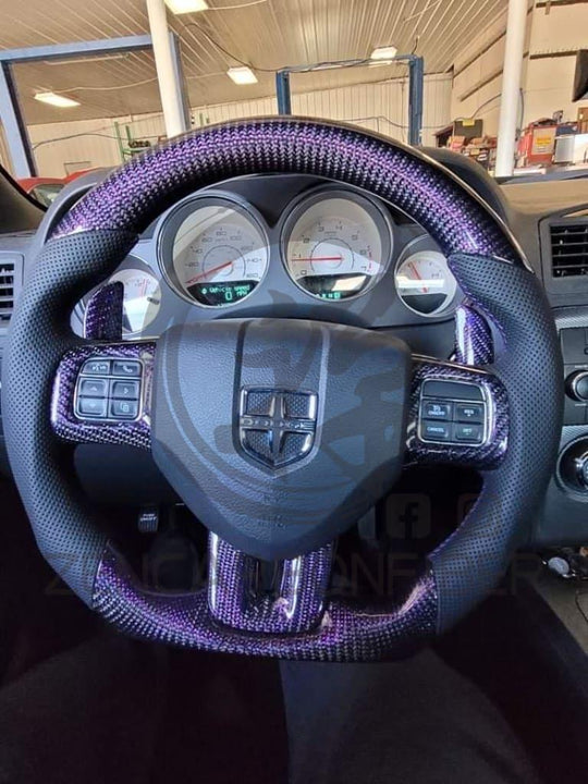 2011-2014 Dodge Charger/challenger/durango Carbon Fiber Steering Wheel