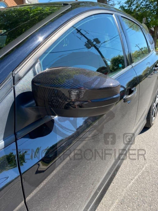 Ford Focus Carbon Fiber Mirror Caps Replacement Focus Parts