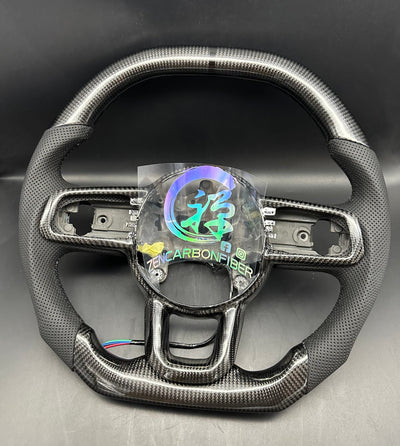 2018+ Jeep Wrangler/Gladiator Carbon Fiber Steering Wheel