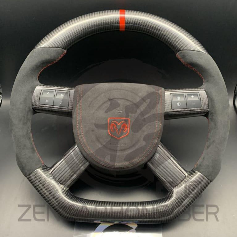 2005-2010 Dodge Charger/challenger/magnum/ Chrysler 300 Carbon Fiber Steering Wheel