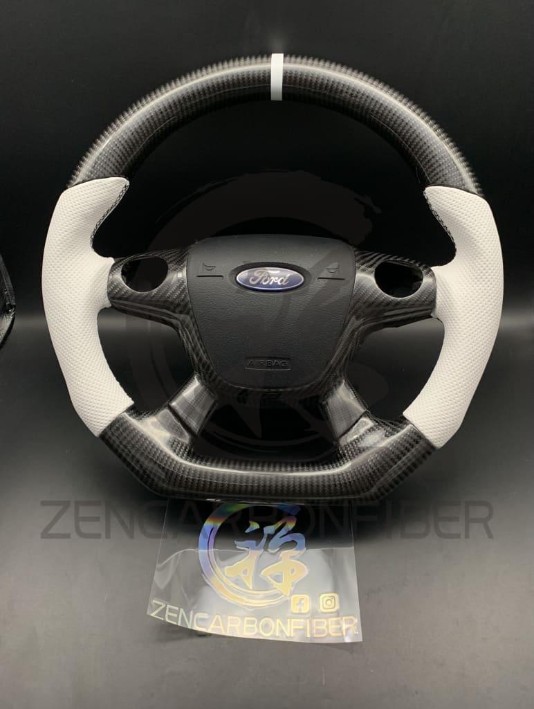 2012-2014 Ford Focus Carbon Fiber Steering Wheel