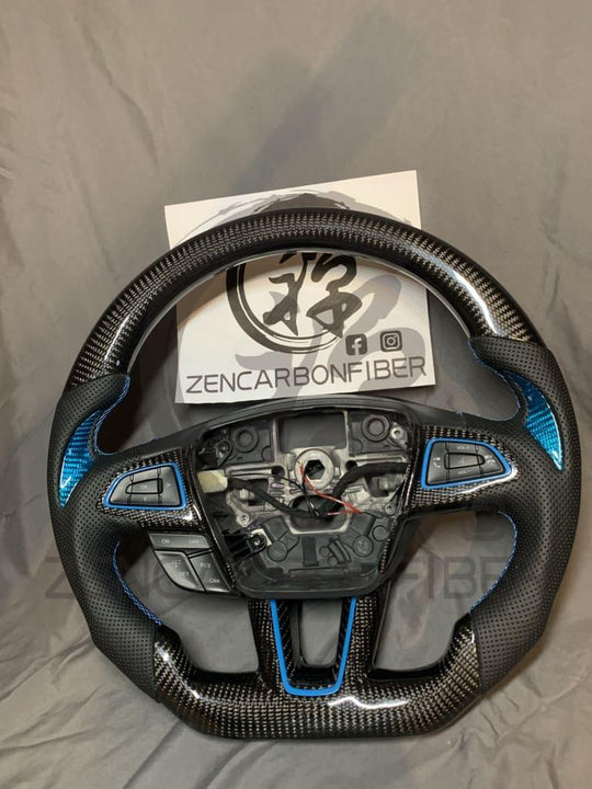 2015+ Ford Focus Carbon Fiber Steering Wheel