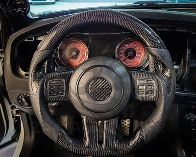 2012-2014 Srt8 Carbon Fiber Steering Wheel