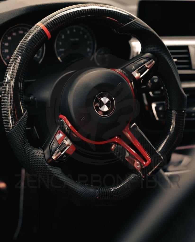 Bmw F30/f80/f90/f10 M-Sport/m2/3/4/5/6 Carbon Fiber Steering Wheel