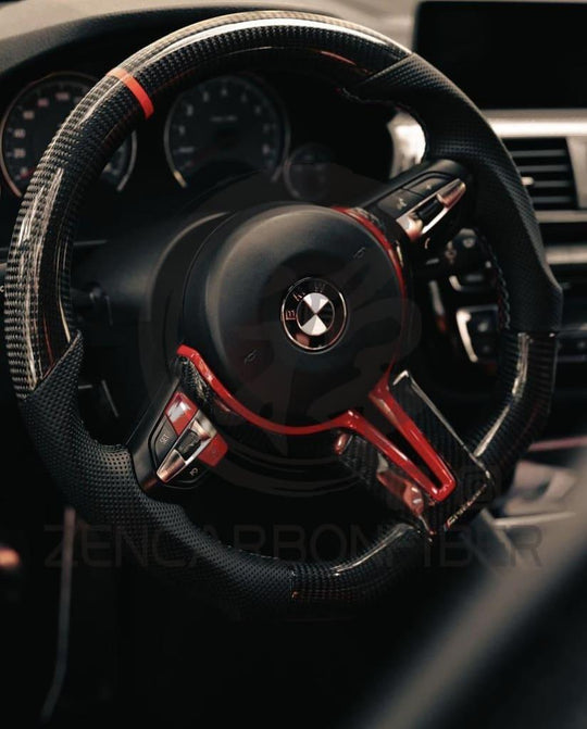 Bmw F30/f80/f90/f10 M-Sport/m2/3/4/5/6 Carbon Fiber Steering Wheel