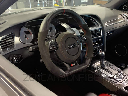 Audi B8.5 A/s/rs 3/4/5/6 Carbon Fiber Steering Wheel