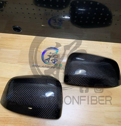 2011+ Wk2 Jeep Grand Cherokee/dodge Durango Carbon Fiber Mirror Caps Replacement