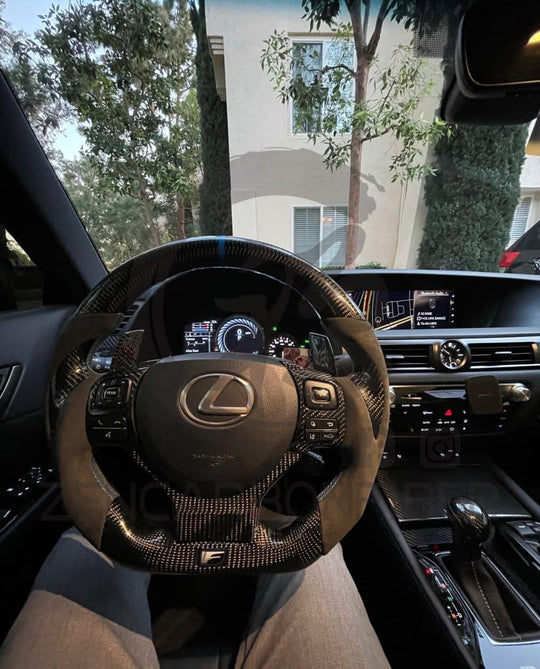 2014+ Lexus 3Is/rc/gsf Carbon Fiber Steering Wheel