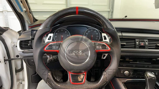 Audi B8.5 S3/4/5 Carbon Fiber Steering Wheel