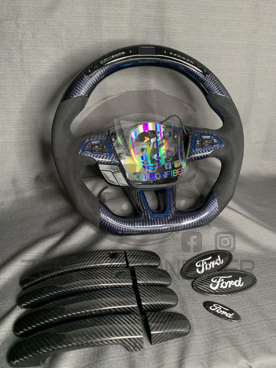 2015+ Ford Focus Carbon Fiber Steering Wheel