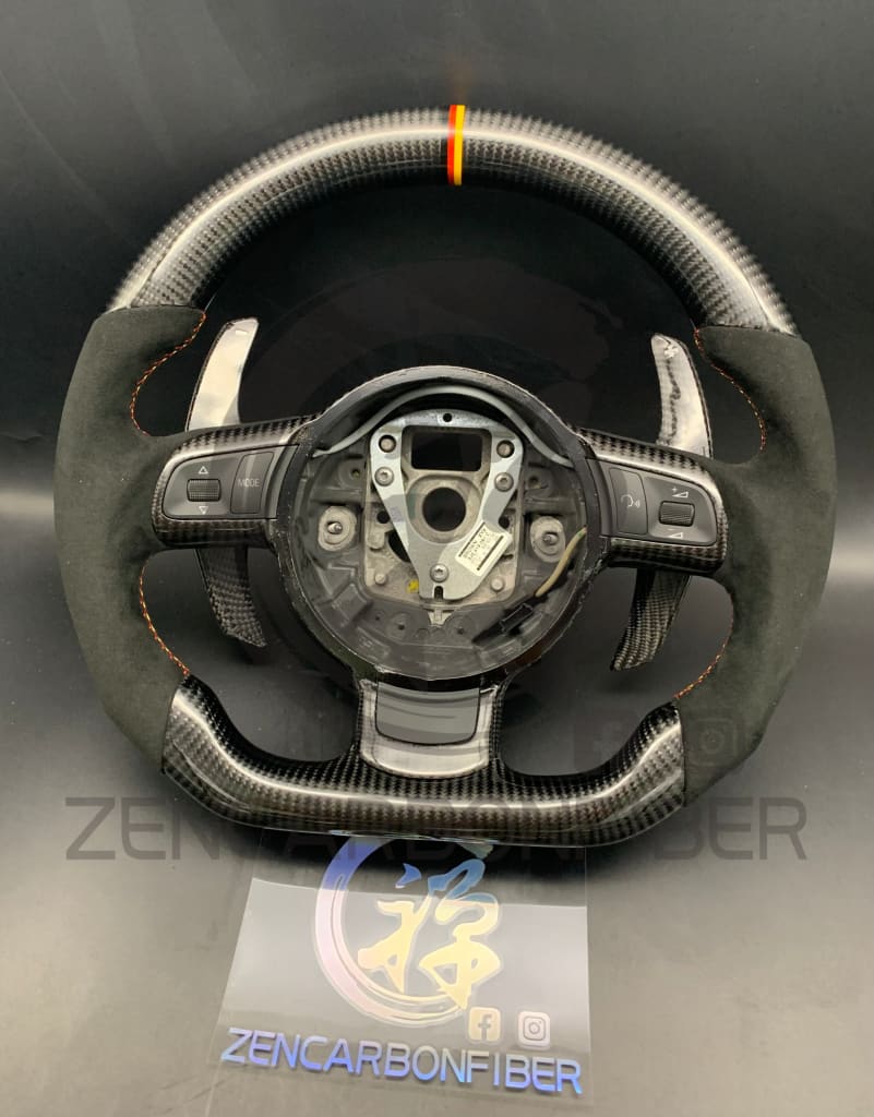 Mk2 Audi Tt/2006-2015 R8 Carbon Fiber Steering Wheel