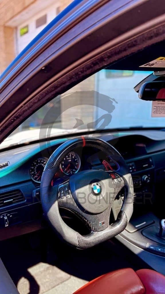 Bmw E90 Sport Carbon Fiber Steering Wheel