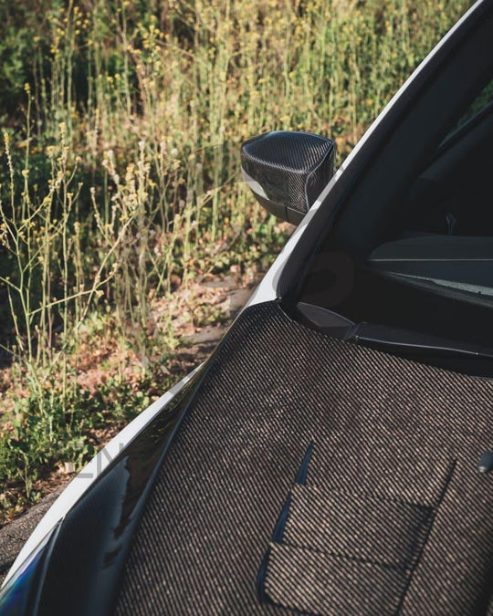 Ford Focus Carbon Fiber Mirror Caps Replacement Focus Parts