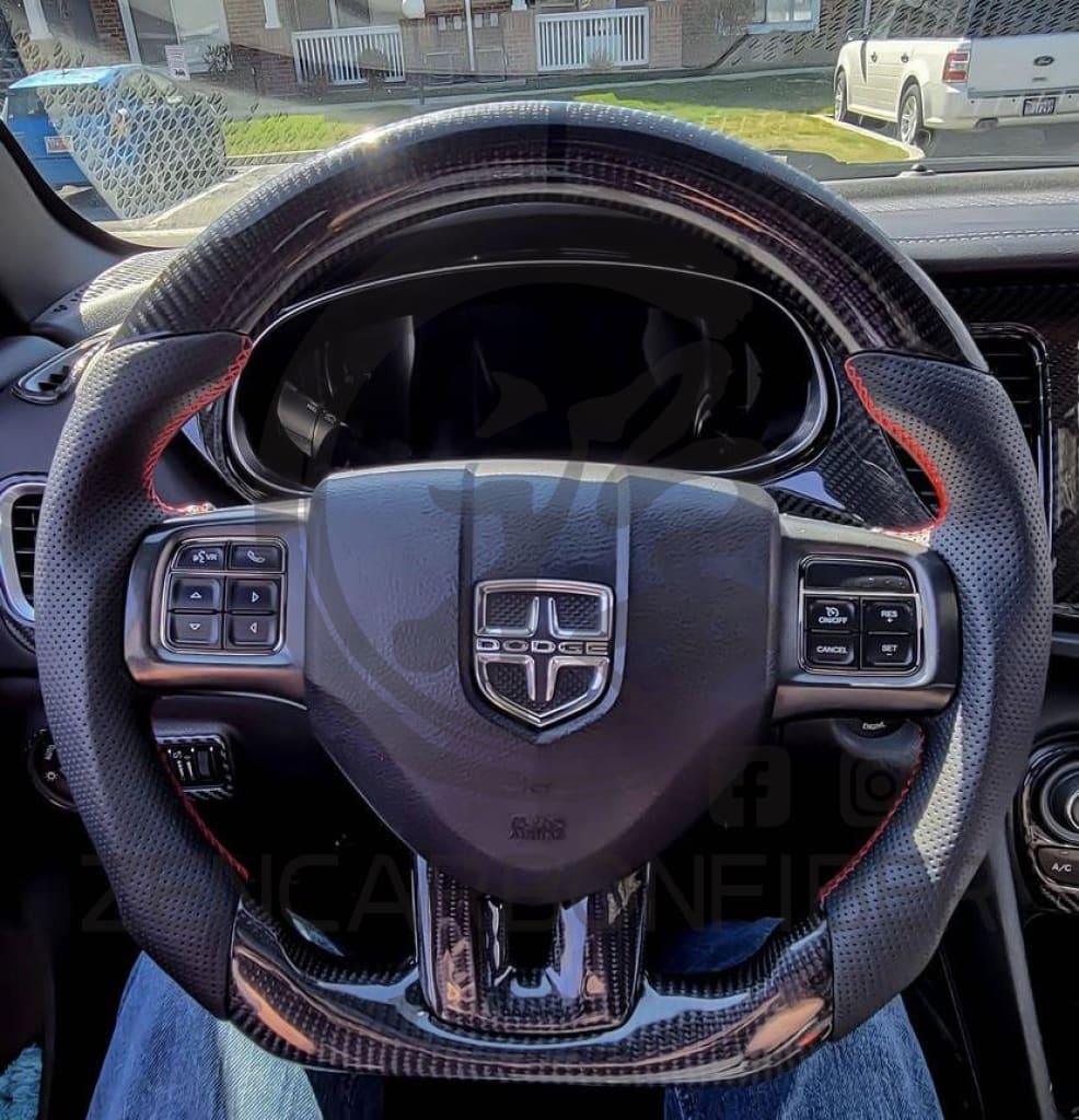 Dodge Dart Avenger Carbon Fiber Steering Wheel