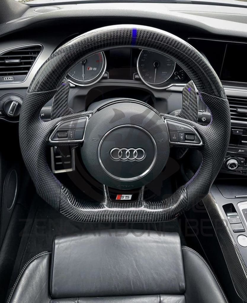 Audi B8.5 A/s/rs 3/4/5/6 Carbon Fiber Steering Wheel