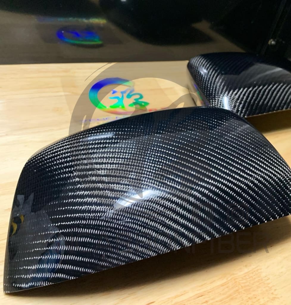 2011+ Wk2 Jeep Grand Cherokee/dodge Durango Carbon Fiber Mirror Caps Replacement