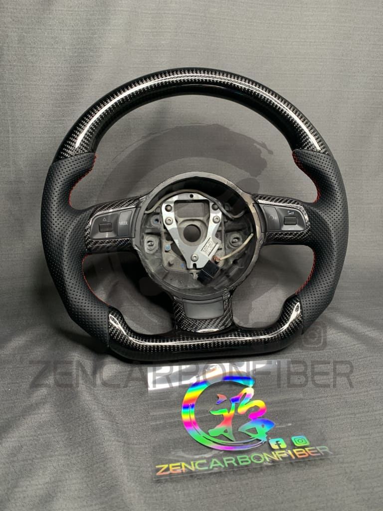 Mk2 Audi Tt/1St Gen R8 Carbon Fiber Steering Wheel