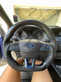 2015+ Ford Focus ST/RS Carbon Fiber Steering Wheel