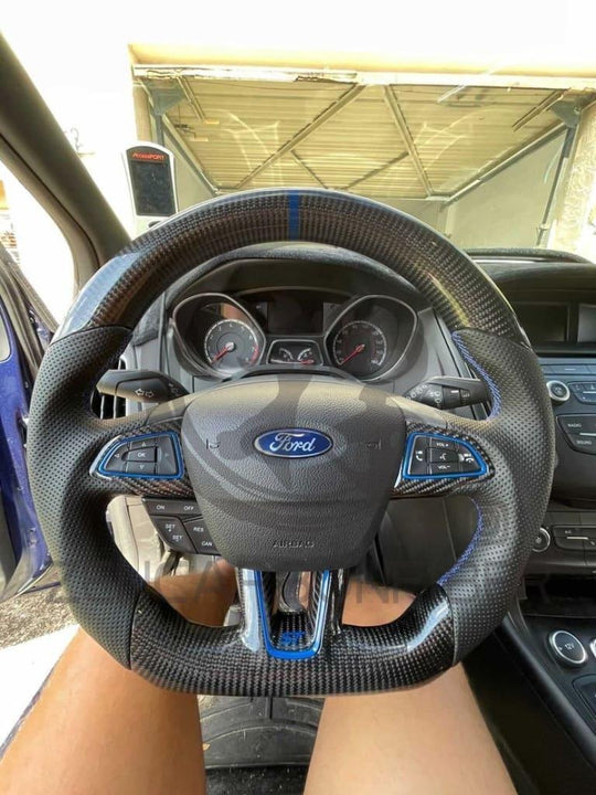 2015+ Ford Focus Carbon Fiber Steering Wheel