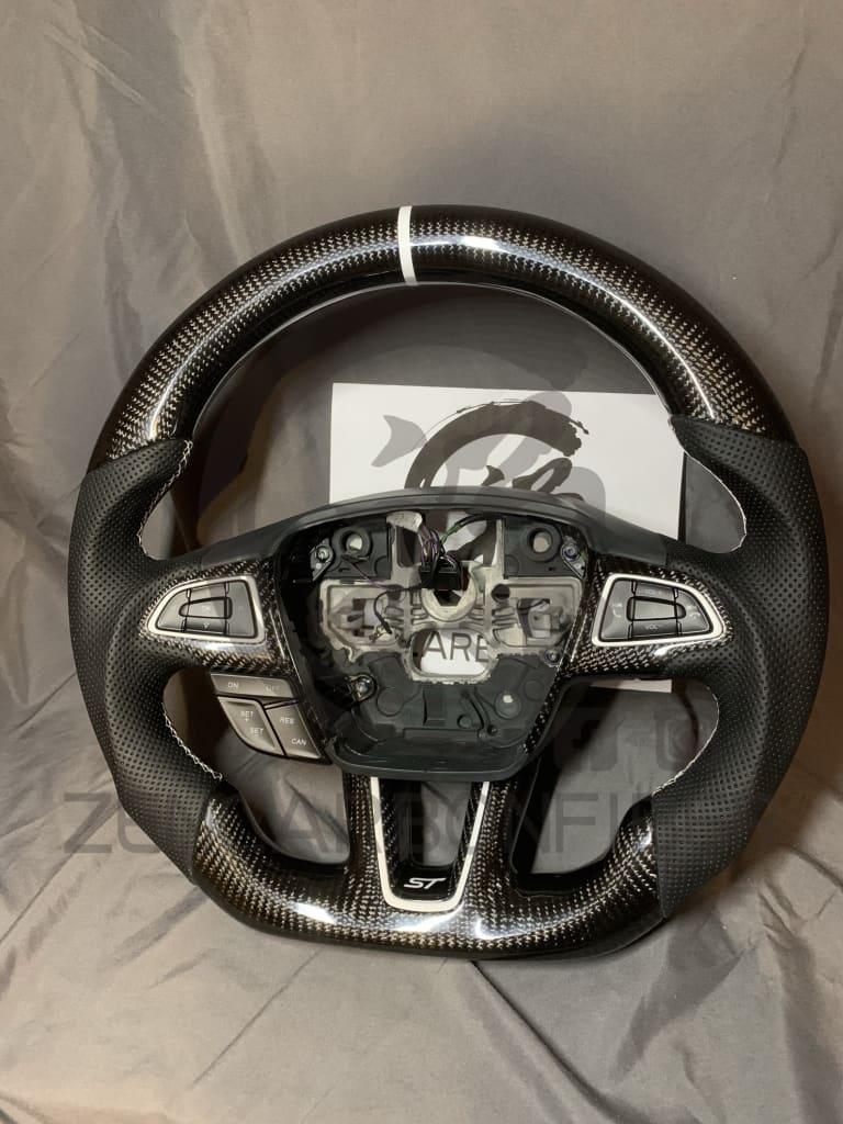 2015+ Ford Focus Carbon Fiber Steering Wheel