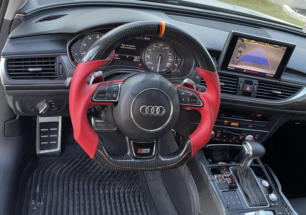 Audi B8.5 A/s/rs 3/4/5/6 Carbon Fiber Steering Wheel