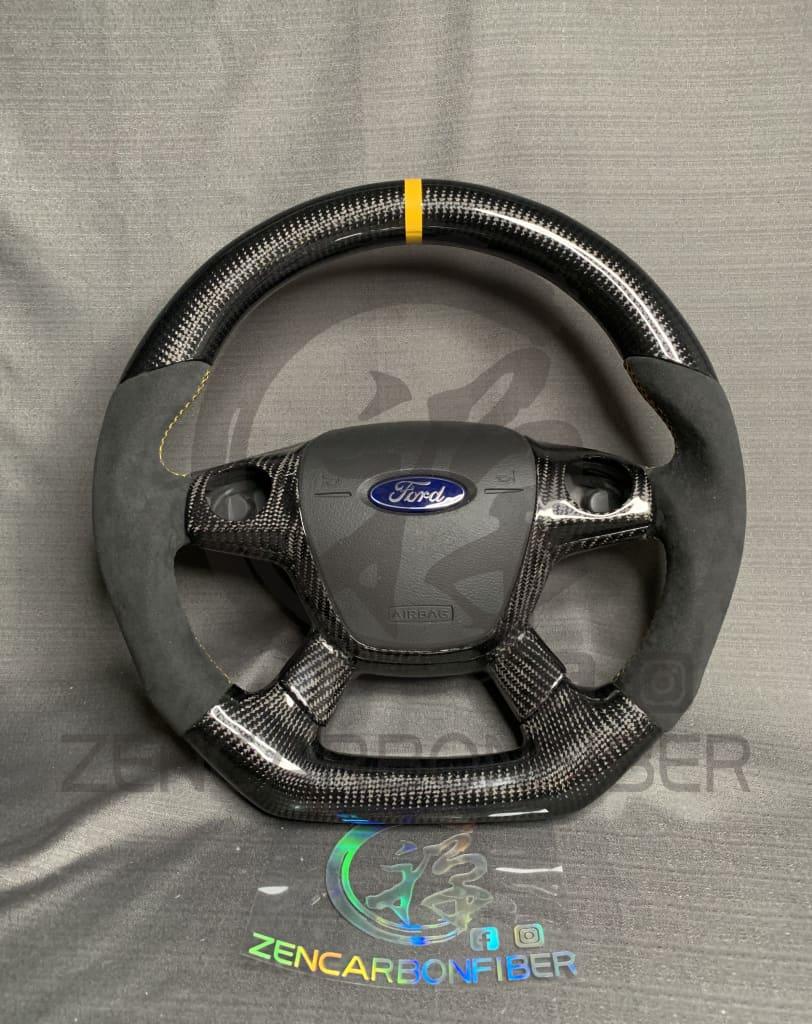 2012-2014 Ford Focus Carbon Fiber Steering Wheel