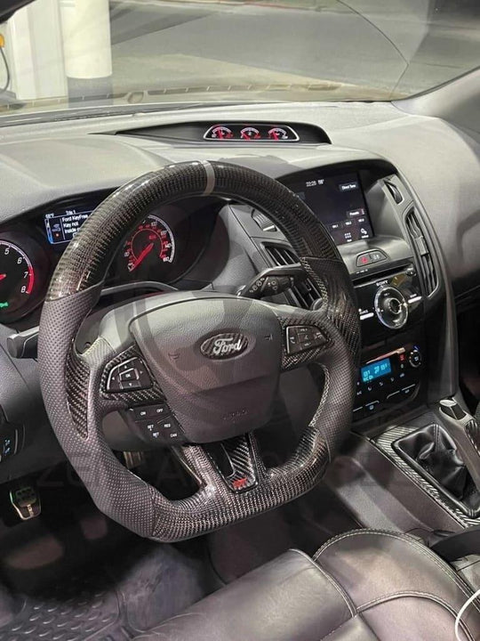 2015+ Ford Focus Carbon Fiber Steering Wheel