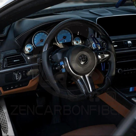 Bmw F30/f80/f90/f10 M-Sport/m2/3/4/5/6 Carbon Fiber Steering Wheel