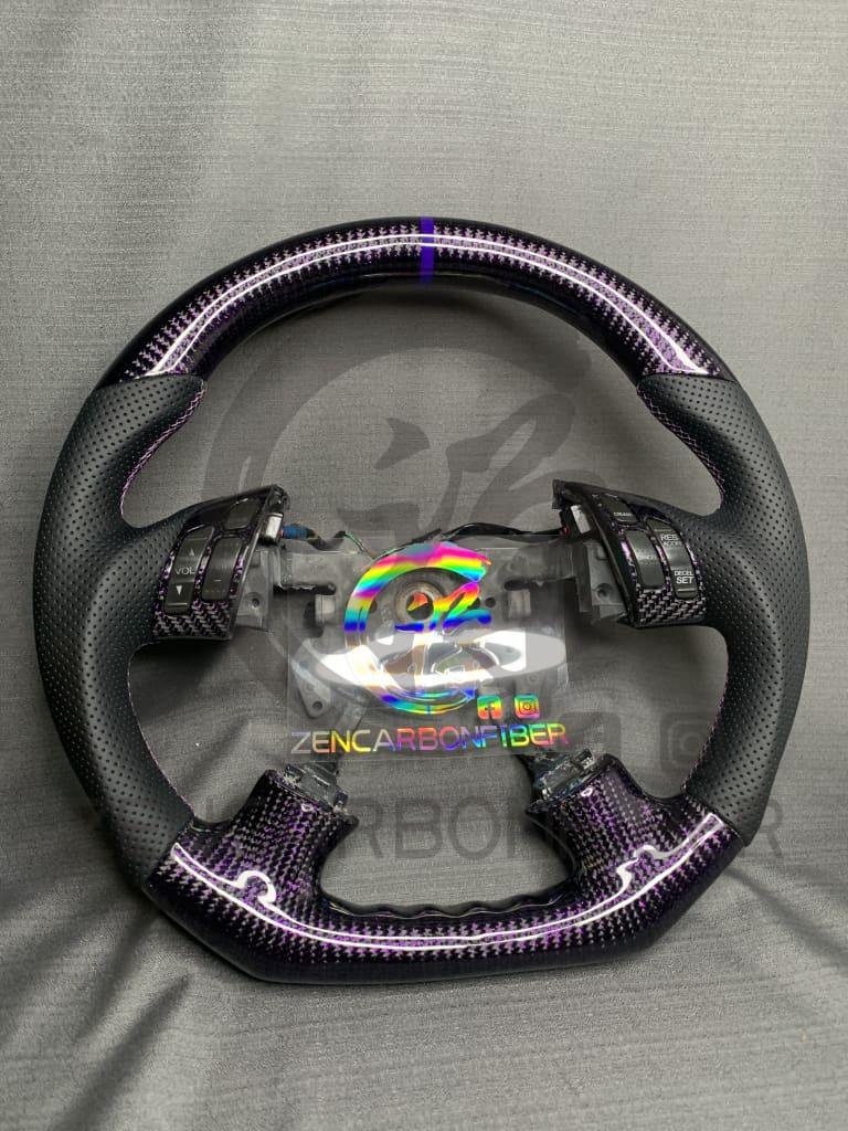 2003 2007 7th gen Honda Accord Carbon Fiber Steering Wheel zencarbonfiber