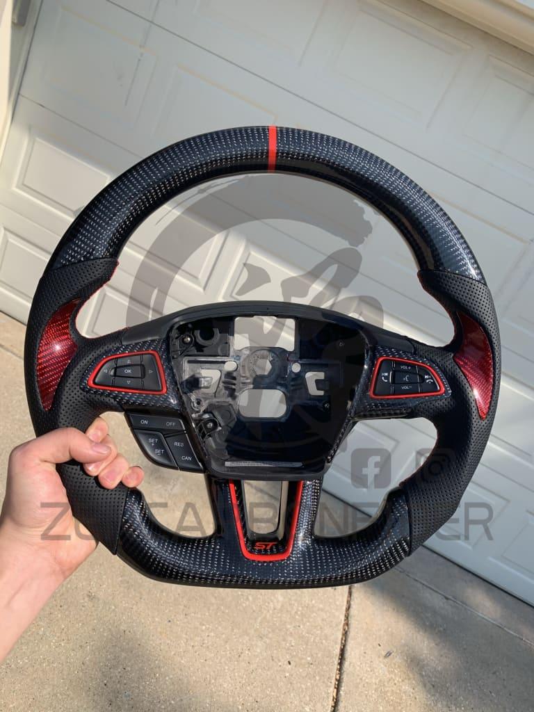 2015+ Ford Focus Carbon Fiber Steering Wheel