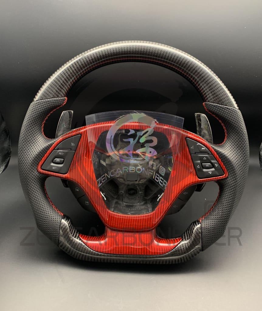 Chevrolet C7 Corvette Carbon Fiber Steering Wheel